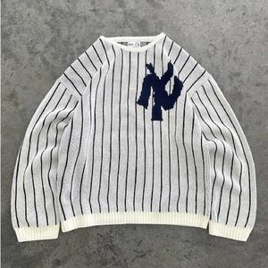 NWT Akimbo NY noodle pinstripe large